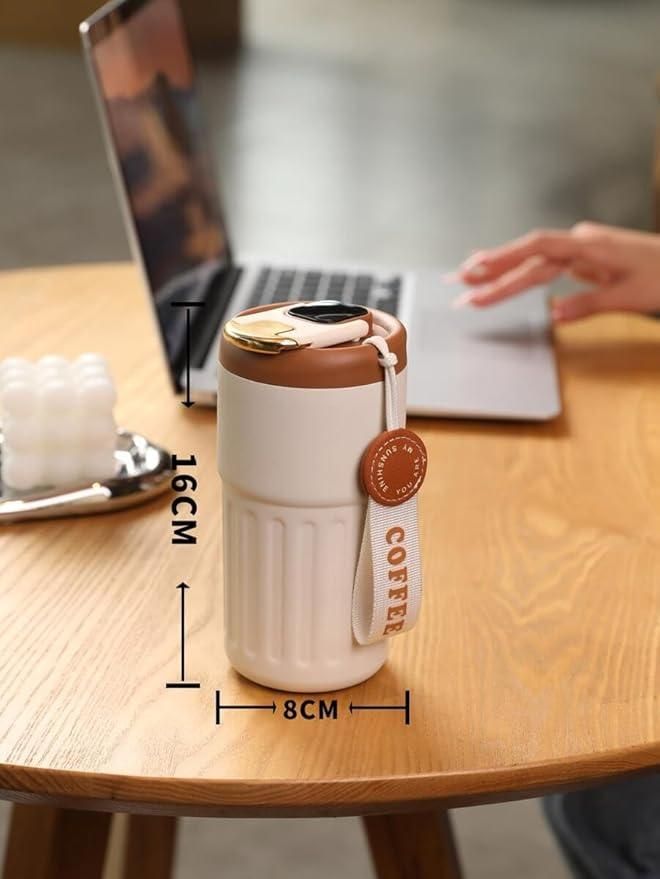 Stainless Steel Hot and Cold Vacuum Insulated Temperature Display Coffee Mug